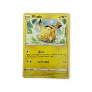 (2020) Pikachu 065/202 - Common Pokemon Card - Sword & Shield Set